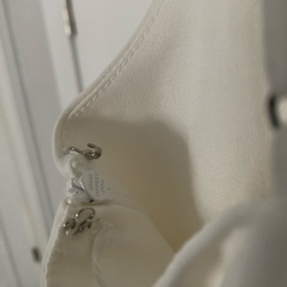 White A-line dress, Adelyn Rae - Picture 4 of 5